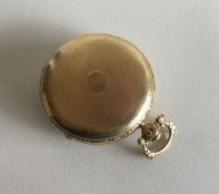 EXETER: A rare 18 carat gold fusee pocket watch. B