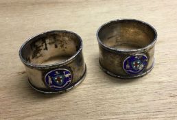 OF AUSTRALIAN INTEREST: A pair of Sterling silver