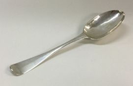 An early Continental silver spoon dated 1759. Appr