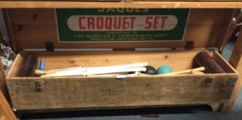 A good croquet set.