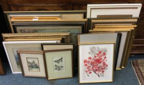 A large collection of prints etc.