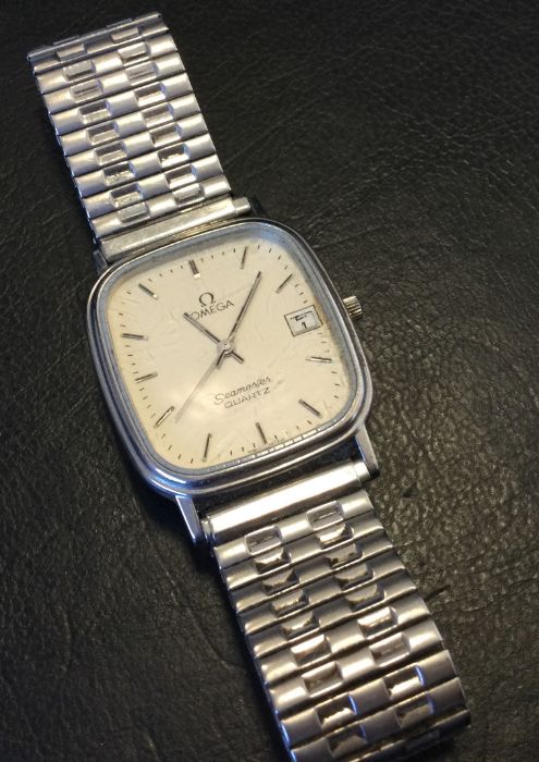 A gent's Omega Seamaster wristwatch. Est. £30 - £4