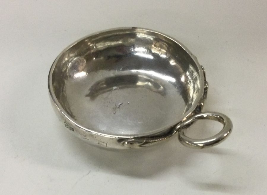 An 18th Century French silver wine tester. Approx. - Image 2 of 3