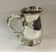 A good George III silver pint mug. London 1778. By