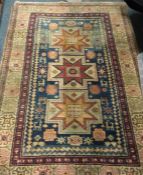 An Antique rug.