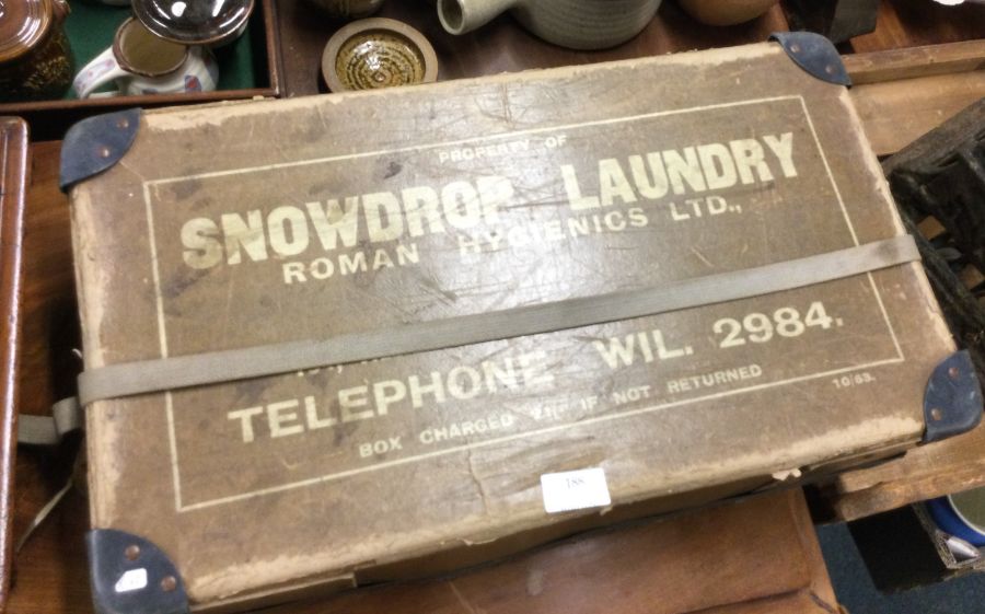 A retro laundry box.