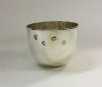 A heavy silver tumbler cup. Sheffield 1944. Approx