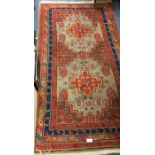 An Antique rug.