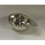 A Georgian silver pap boat. Approx. 56 grams. Est.