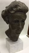 KENNETH CARTER (British: 1926 - 2007): A bronzed resin