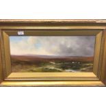 G Shaw: A pair of gilt framed oils on canvas depicting mo