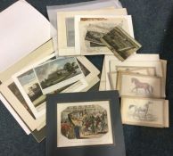 A good collection of horse prints.