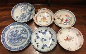 A group of Chinese plates.