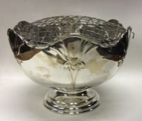 A good Art Deco style silver rose bowl decorated w