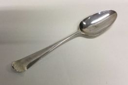 An 18th Century silver picture back spoon with flo