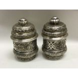 An early 19th/20th Century pair of Chinese chased