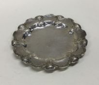 A heavy Arts and Crafts silver dish. Approx. 77 gr