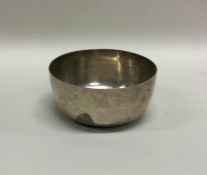 A silver tumbler cup, possibly 18th /19th Century.