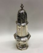 A silver sugar caster. Chester 1904. By George Nat