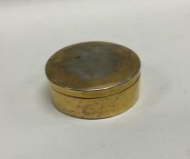 A heavy silver chased box. Marked 88 to interior.