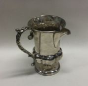 A rare 19th Century Indian colonial silver water j