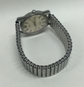 A Longines gents stainless steel wrist watch. Approx