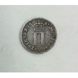 A George II Maundy 2 pence dated 1687.