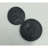 A George III Hibernia Penny / Halfpenny 1805 / 178