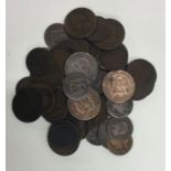 A bag of Napoleon III coins.