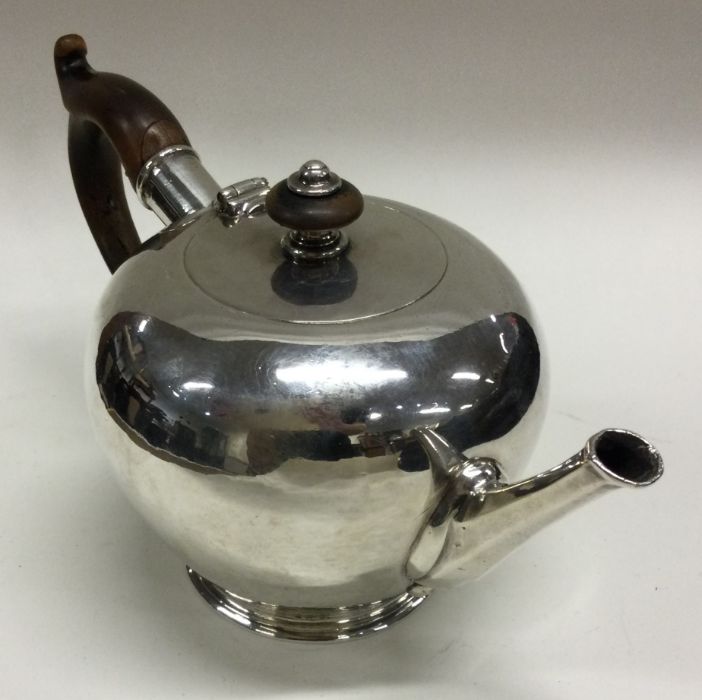 A fine quality George I silver bullet shaped teapo - Image 2 of 3