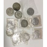 11 x Pre 1947 silver Half Crowns (coins). Est. £10