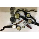 A collection of wristwatches. Est. £20 - £30.