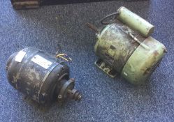 A pair of motors.