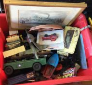 A selection of miscellaneous model railway items a