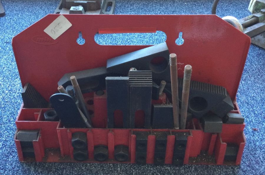 A clamping kit for milling machines.