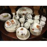 A collection of 'Royal Worcester' dinnerware.