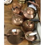 A copper kettle etc.