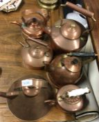 A copper kettle etc.
