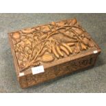A good Continental carved box.