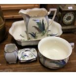 A good jug and basin set.