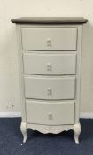 A good quality slim hinged top chest of drawers.