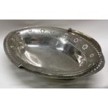 A George III silver basket with pierced decoration