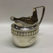 CORK: An Irish Provincial silver cream jug. Circa