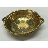 TIFFANY & CO: A rare novelty silver gilt basket we