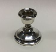 A small silver candlestick. Birmingham. Approx. 94 gr