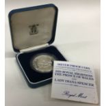 A Proof silver Prince of Wales coin. Est. £10 - £2