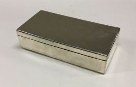 A good Russian silver box. Marked to interior. App