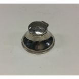 A small silver inkwell. Birmingham. Approx. 25 gra