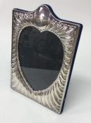 A heart shaped Sterling silver frame. Est. £50 - £