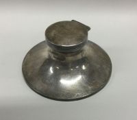 CHESTER: A silver inkwell. Approx. 217 grams. Est.